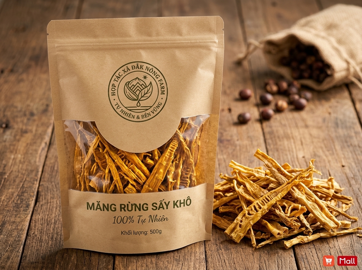 Măng rừng sấy khô tự nhiên